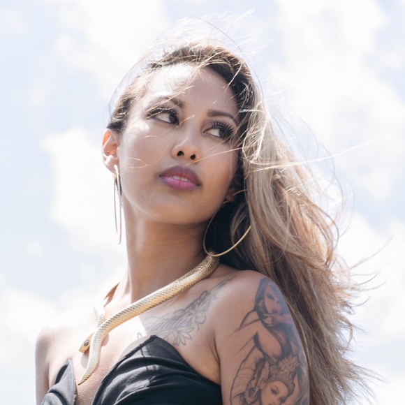 NEW Large Gold Gold Hoops - 4 for $20! - Picture 2 of 8